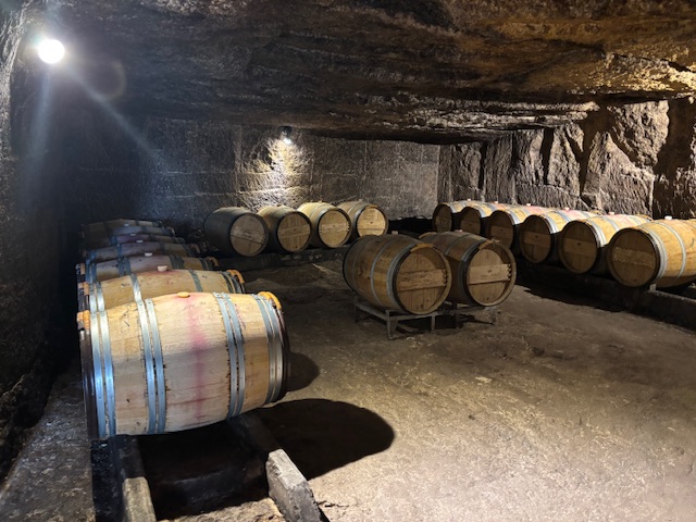 Chateau Bellevue cellar